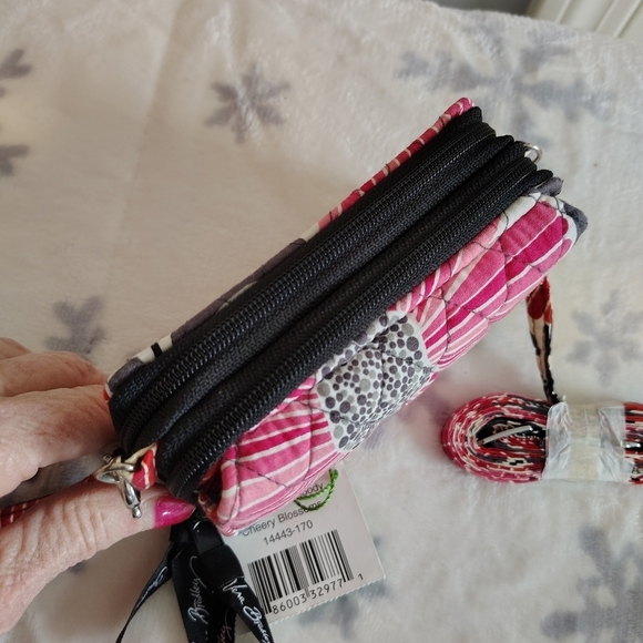 Vera Bradley All In One Crossbody Cherry Blossoms Bag - Picture 3 of 10